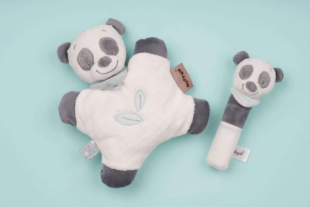 Брязкальце шарудить Nattou Пандочка Лулу з музикою (963152)фото