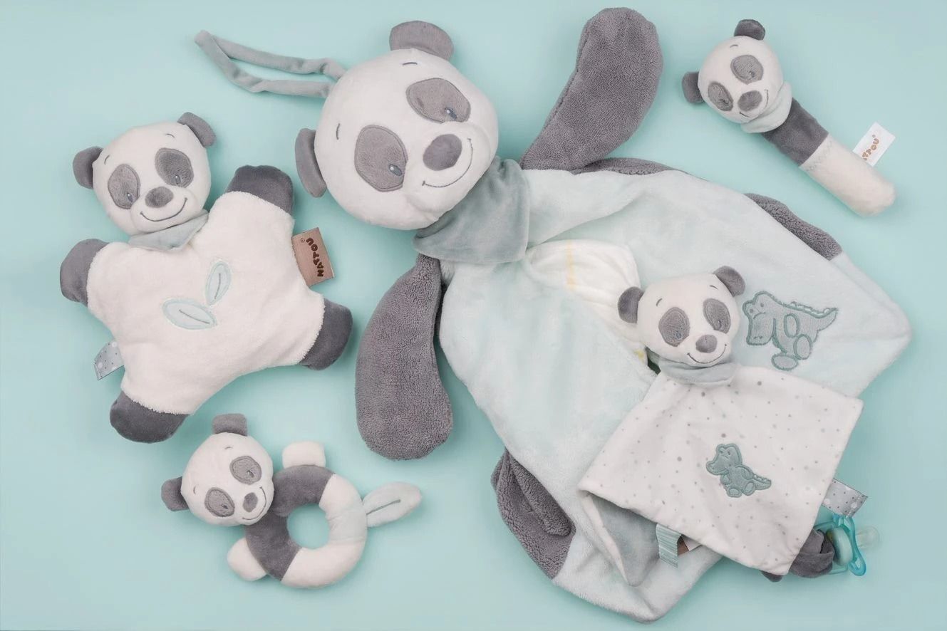 Брязкальце шарудить Nattou Пандочка Лулу з музикою (963152)фото