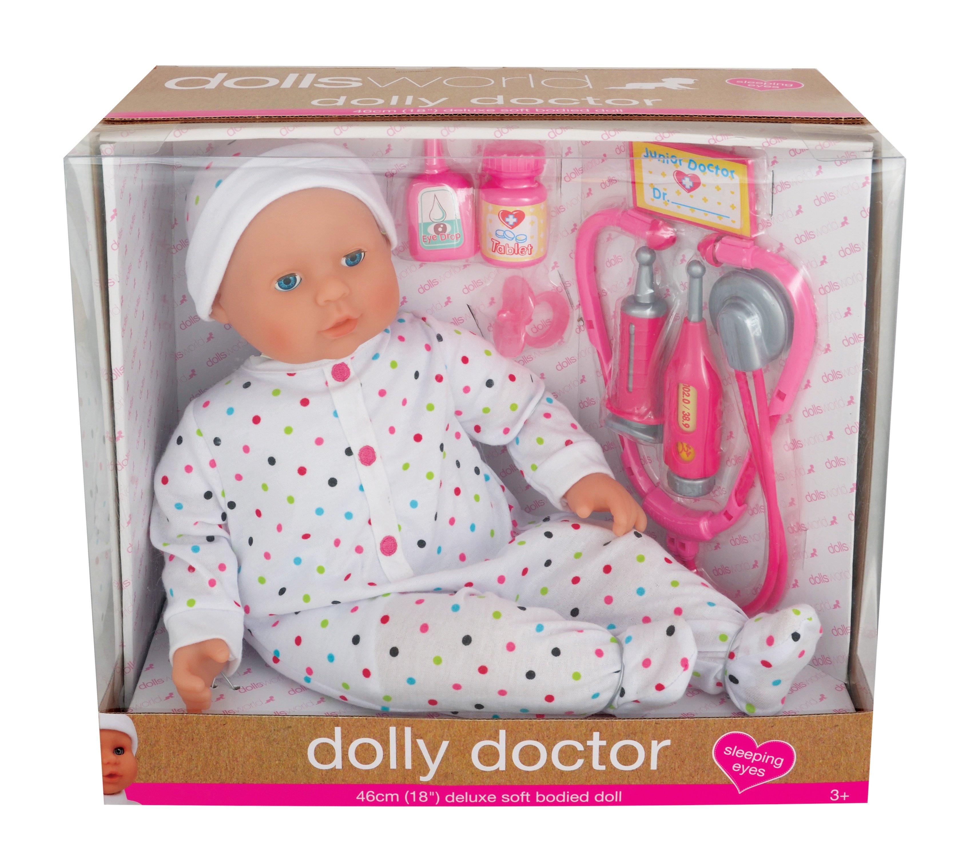 Кукла Dolls World Долли - доктор 46 см (8739) фото 2
