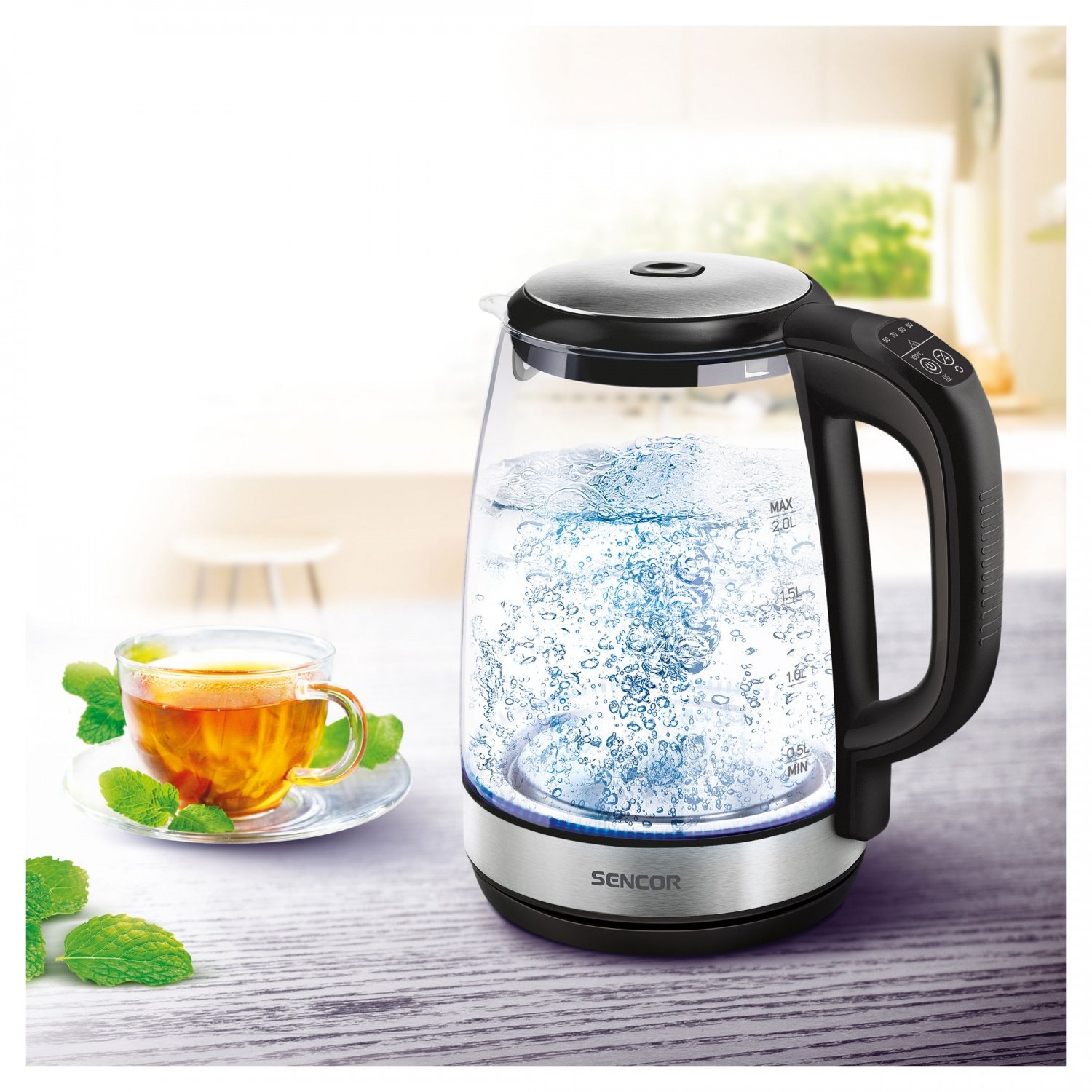 Электрочайник Sencor SWK2090BK фото