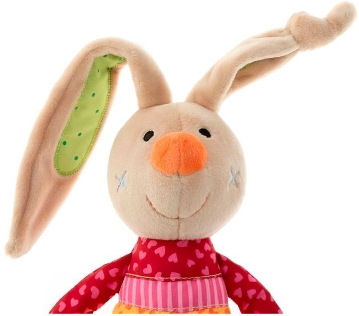 Мягкая игрушка sigikid Кролик с погремушкой 26 см (41419SK) фото 4