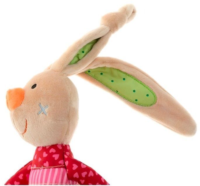 Мягкая игрушка sigikid Кролик с погремушкой 26 см (41419SK) фото 5