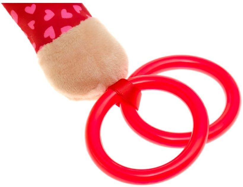 Мягкая игрушка sigikid Кролик с погремушкой 26 см (41419SK) фото 7