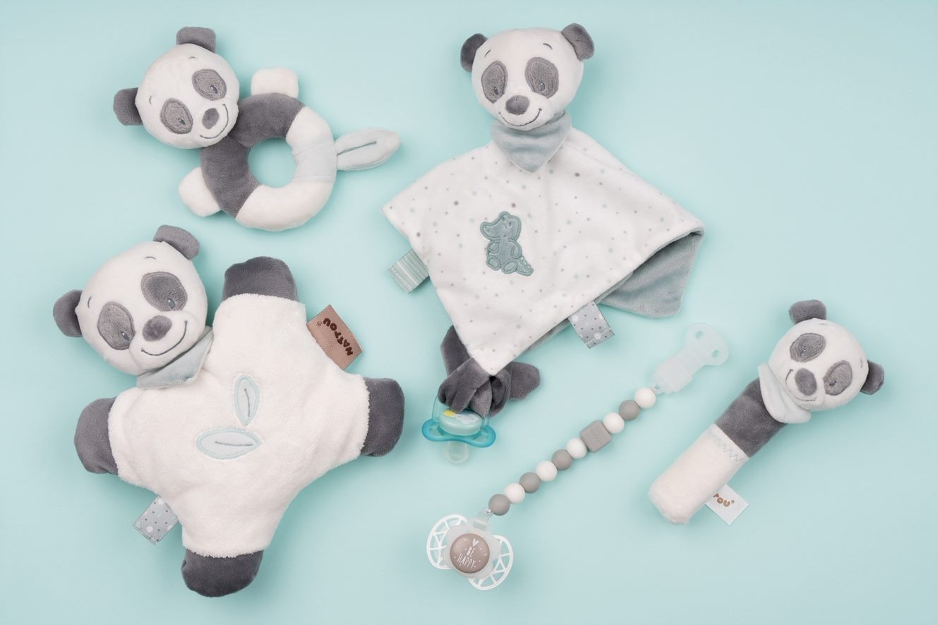 М'яка іграшка Nattou лялька Пандочка Лулу (963213)фото