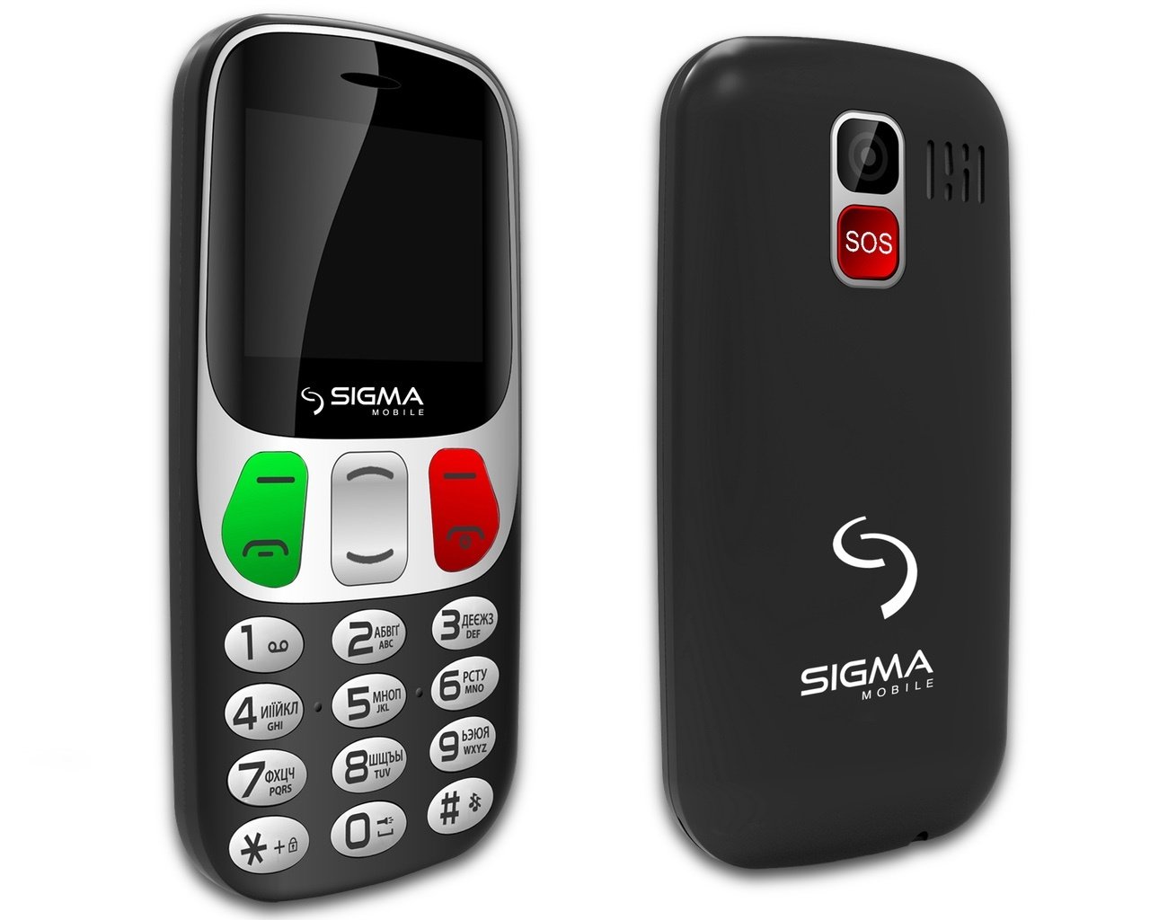 Мобильный телефон Sigma Comfort 50 Retro Black фото 3