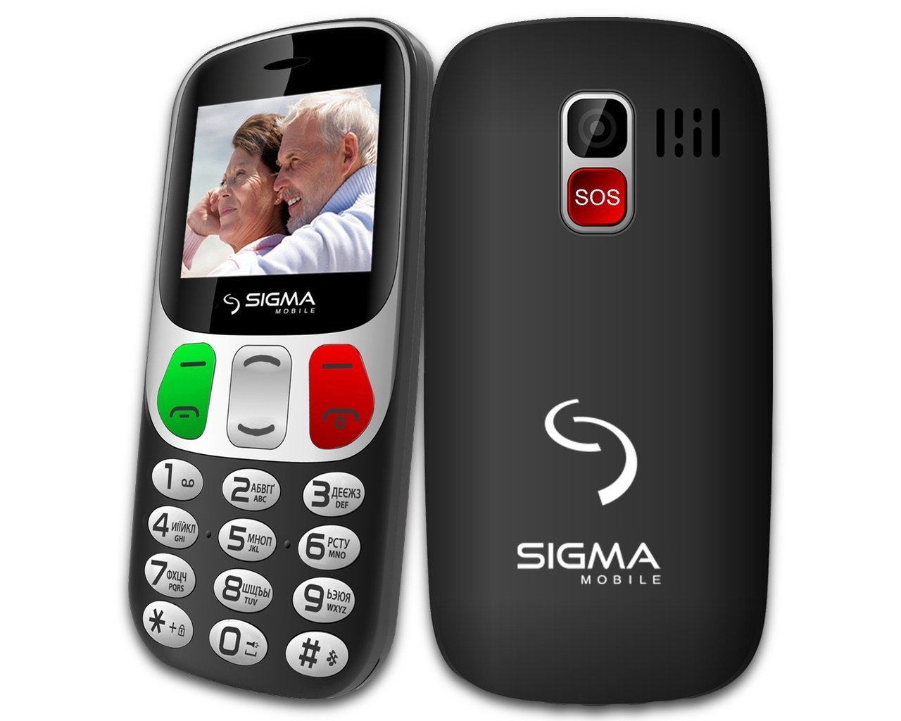 Мобильный телефон Sigma Comfort 50 Retro Black фото 2