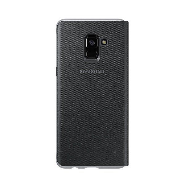 Чохол Samsung для Galaxy A8+ 2018 (A730) Neon Flip Cover Black фото2