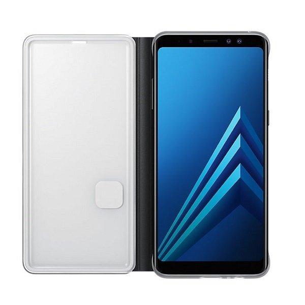 Чохол Samsung для Galaxy A8+ 2018 (A730) Neon Flip Cover Black фото4