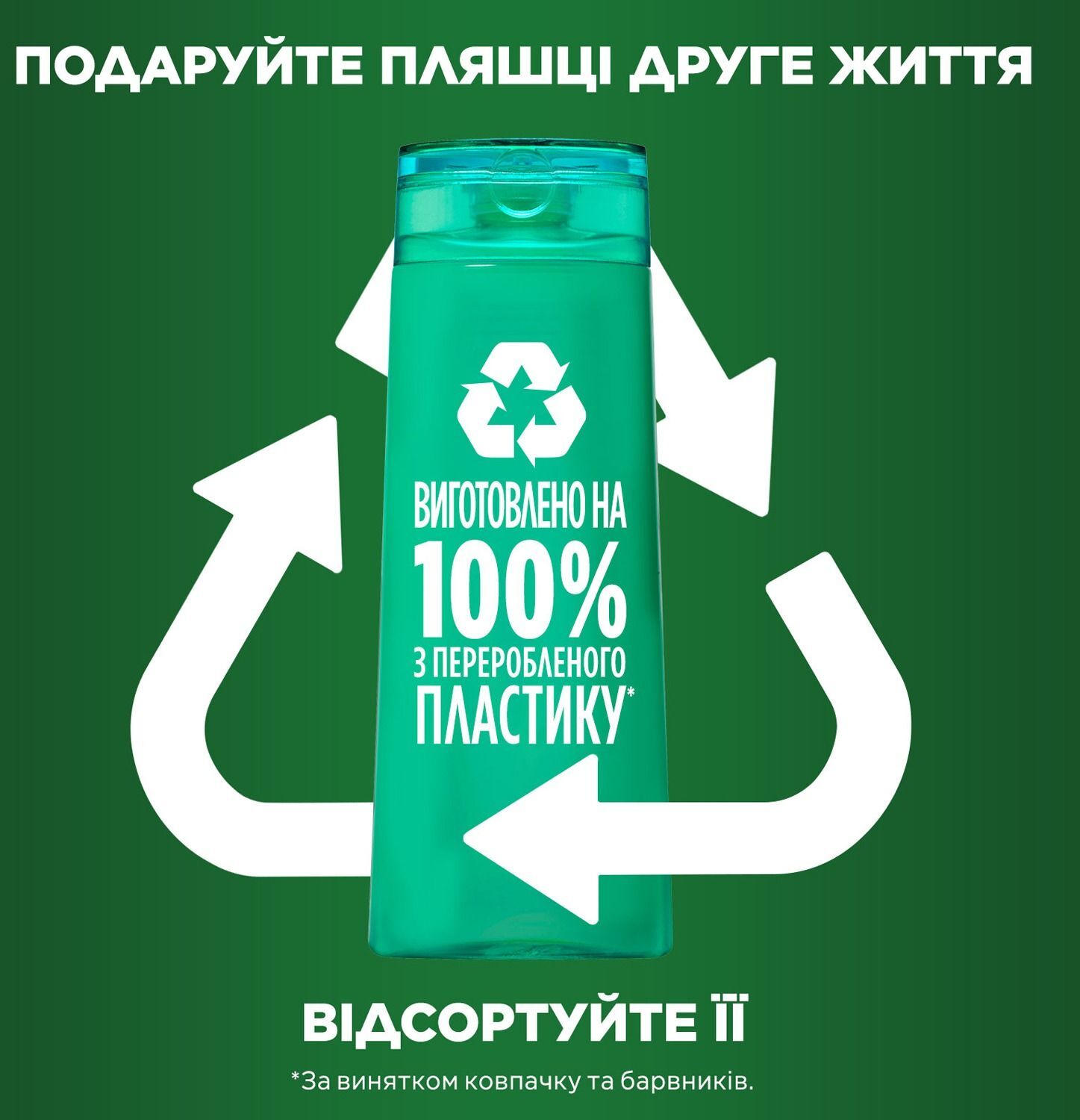 Шампунь Garnier Fructis Кокосовий Баланс для волосся жирного біля коренів та сухого на кінчиках 400млфото