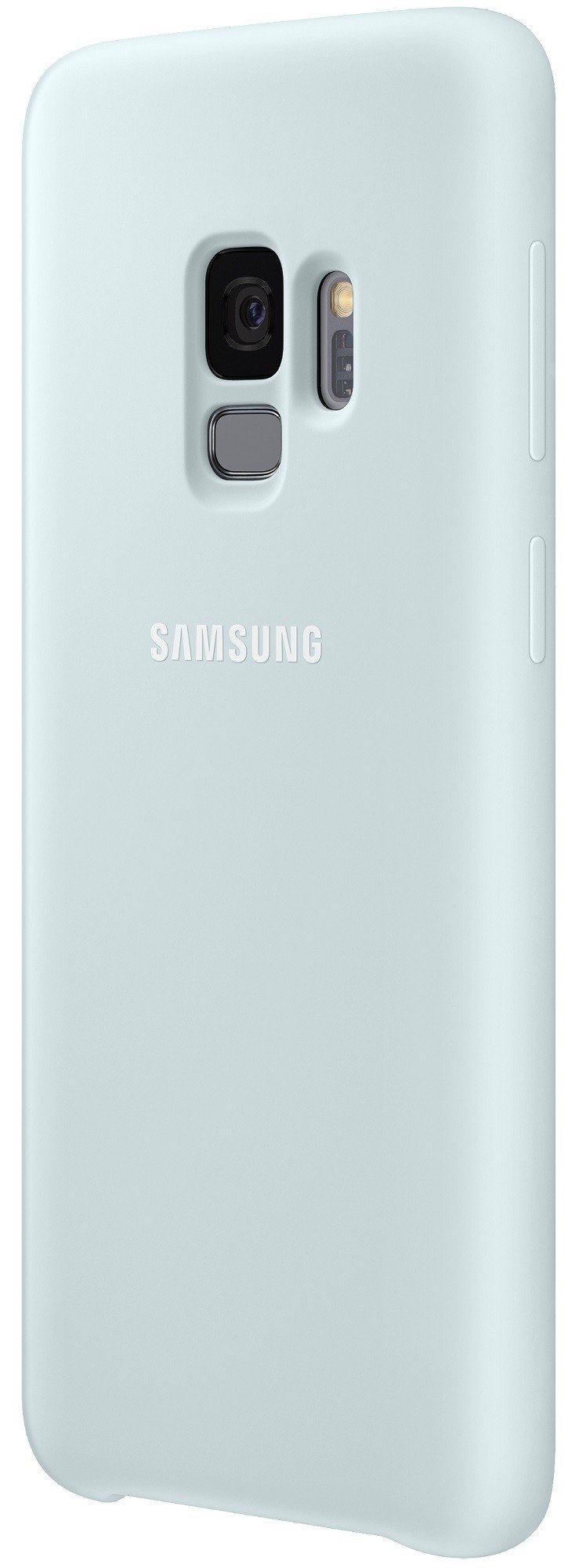 Чехол Samsung для Galaxy S9+ (G965) Silicone Cover Blue фото 3