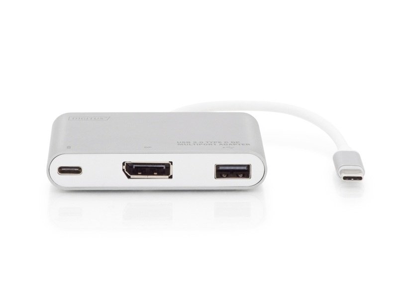 Переходник DIGITUS USB Type-C to DisplayPort/USB 2.0/Type-C фото 2