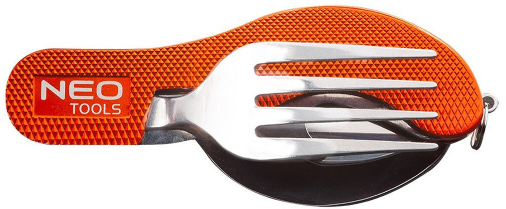 Нож складной NEO туристический с вилкой и ложкой (63-027) фото 2