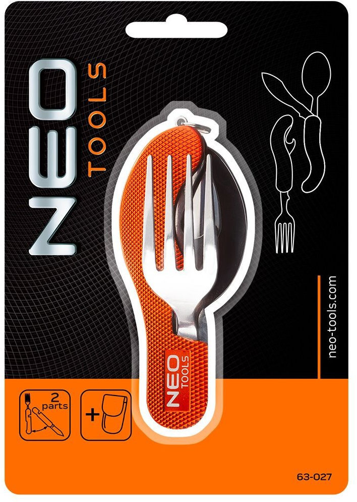 Нож складной NEO туристический с вилкой и ложкой (63-027) фото 9