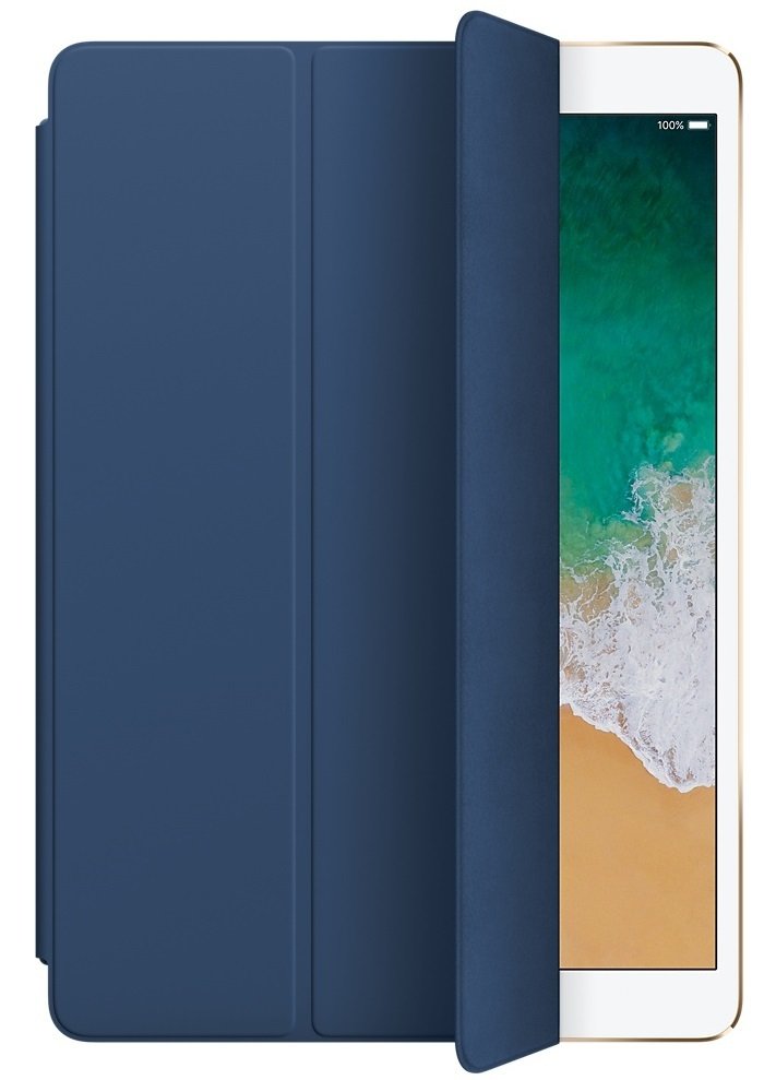 Чехол Apple Smart Cover для iPad Pro 10.5 Blue Cobalt (MR5C2ZM/A) фото 2