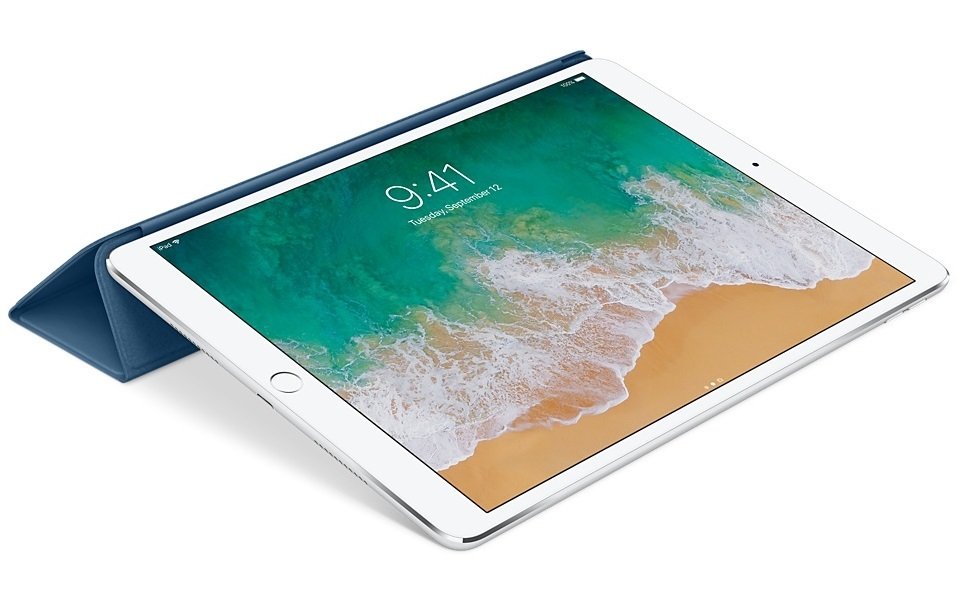 Чехол Apple Smart Cover для iPad Pro 10.5 Blue Cobalt (MR5C2ZM/A) фото 5