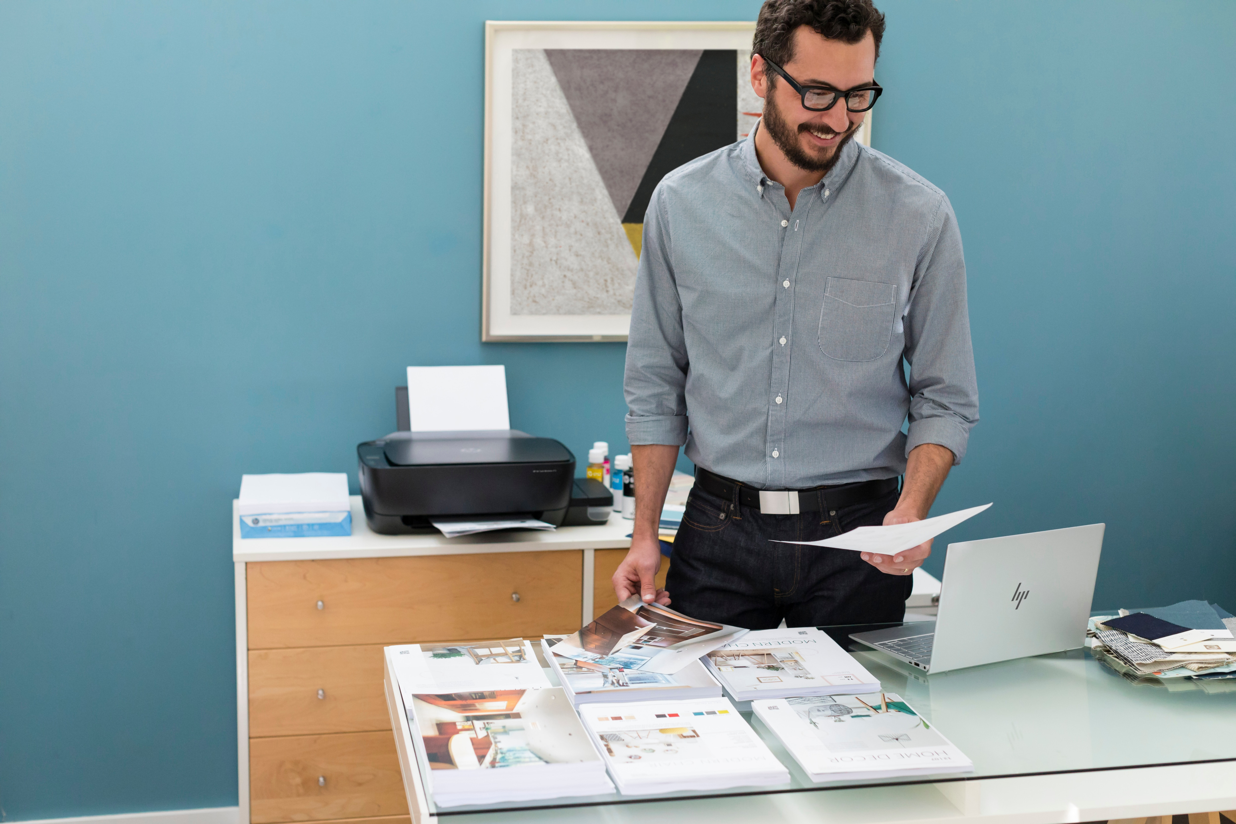 БФП струменевий HP Ink Tank 415 з Wi-Fi (Z4B53A)фото6