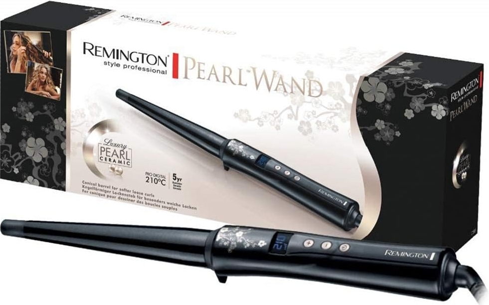 Конические щипцы для укладки волос Remington CI95 E51 Pearl Pro (CI95) фото 
