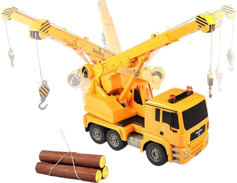 Машинка на р/к Підйомний кран Mercedes-Benz 1:20 (E526-003)фото5