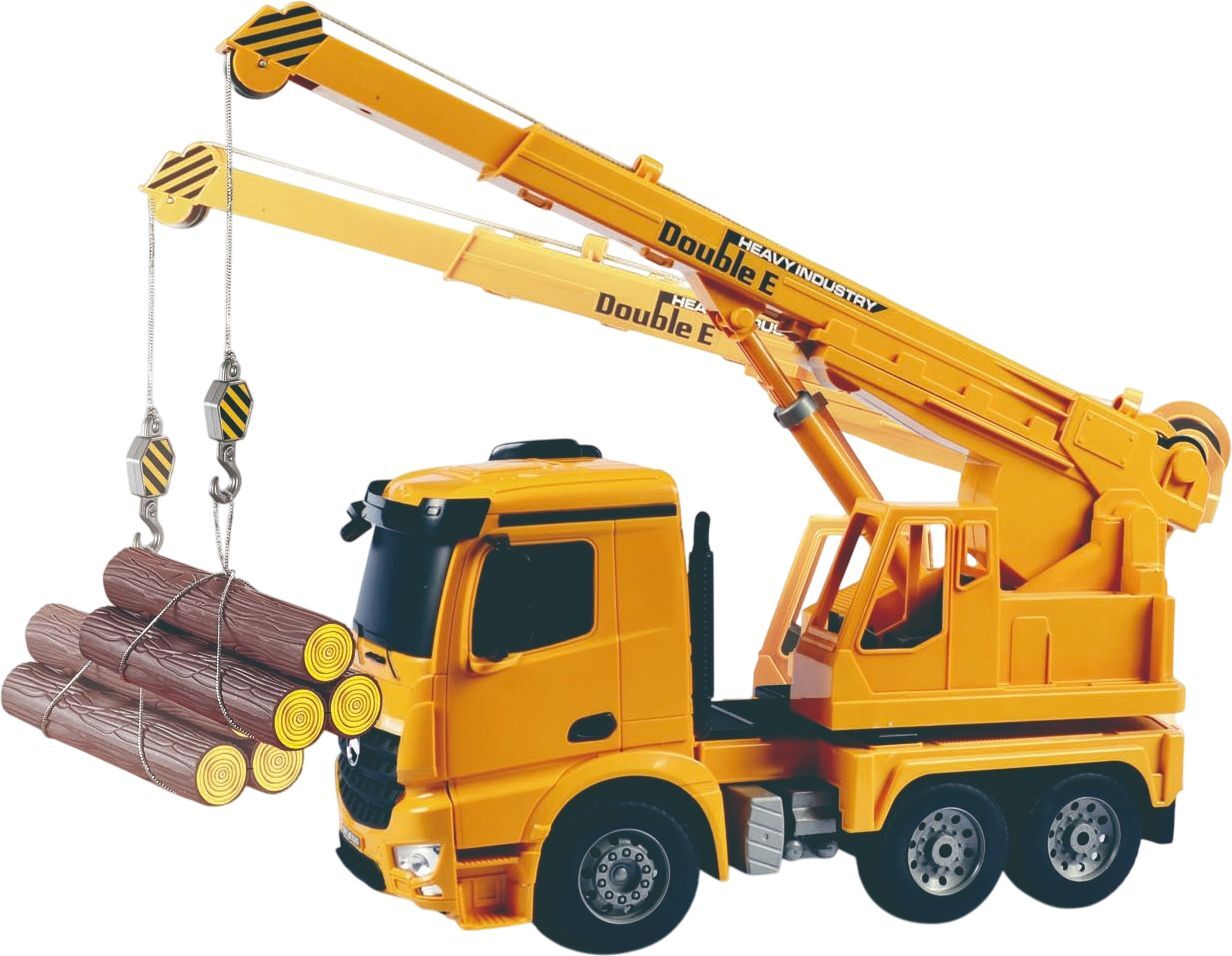 Машинка на р/к Підйомний кран Mercedes-Benz 1:20 (E526-003)фото4