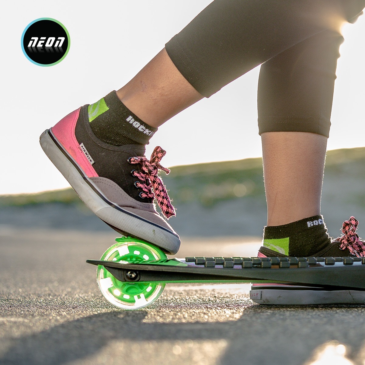 Самокат Neon GLIDER зелений (N100965)фото11