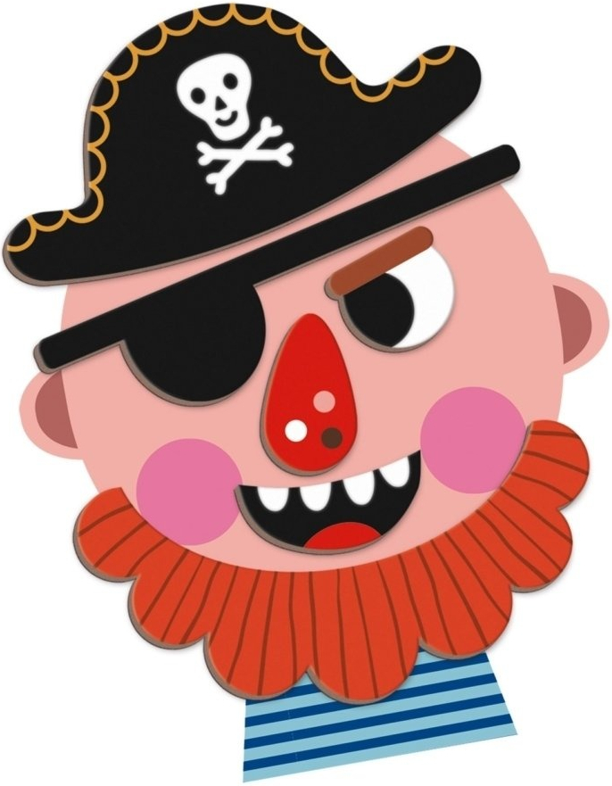 Магнитная книга Janod Смешные лица - мальчик (J02716) фото 2