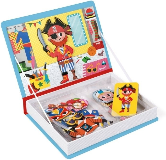 Магнитная книга Janod Наряды для мальчика (J02719) фото 3