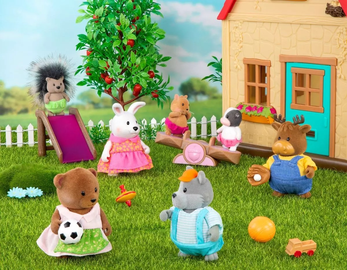 Ігровий набір Lil Woodzeez Клас та ігровий майданчик (6124Z)фото3