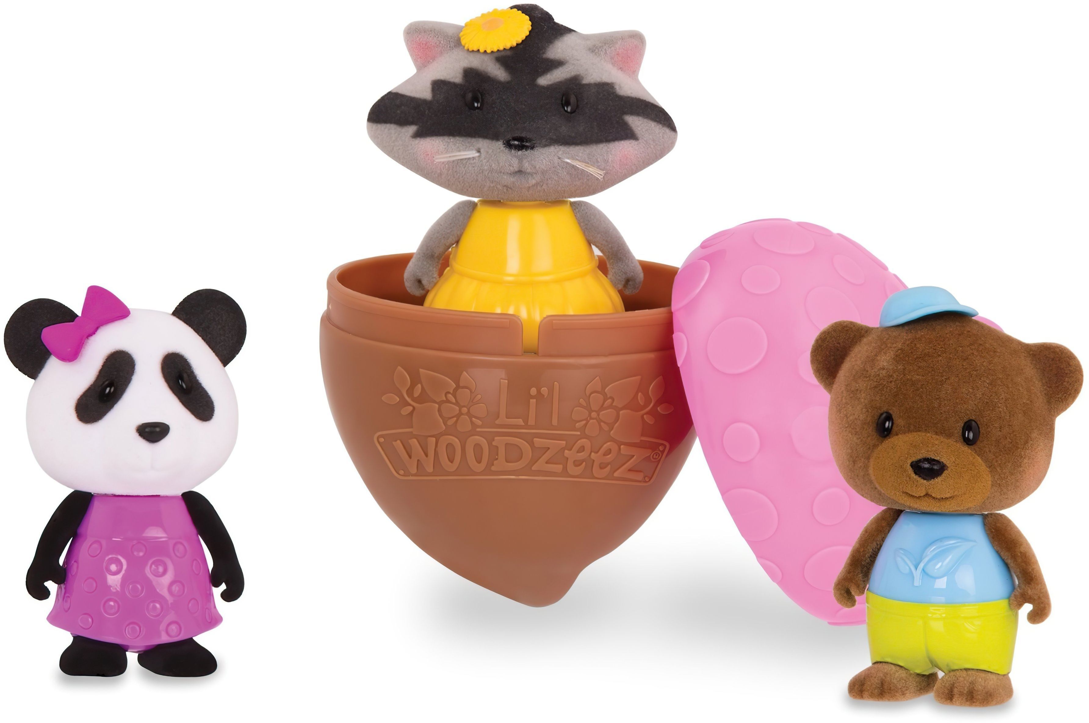Іграшка Lil Woodzeez Bobblehead Серія 3. 3 одиниці (63100Z)фото2