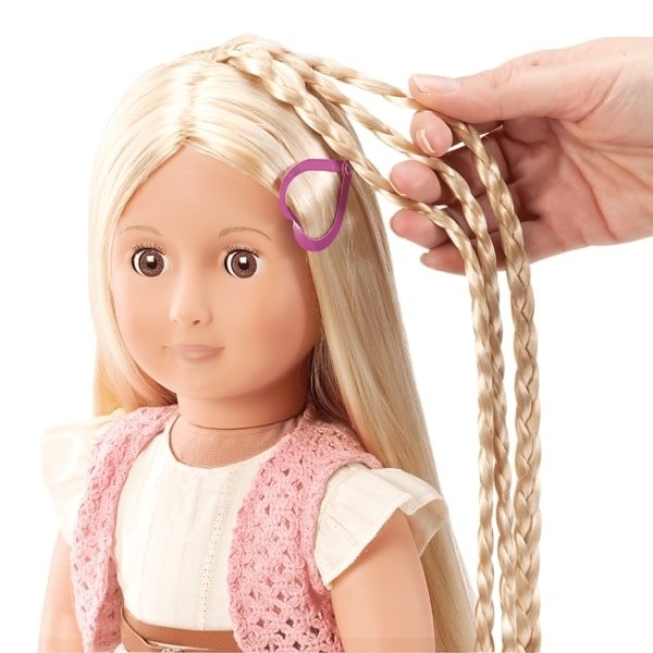  Лялька Our Generation Фібі зі зростаючими волоссям і аксесуарами 46 см (BD31028Z) фото2