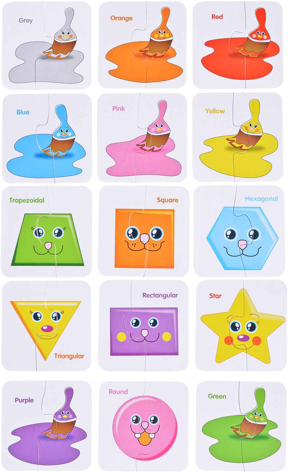 Пазл Same Toy Кольори і фігури (2196UT)фото2