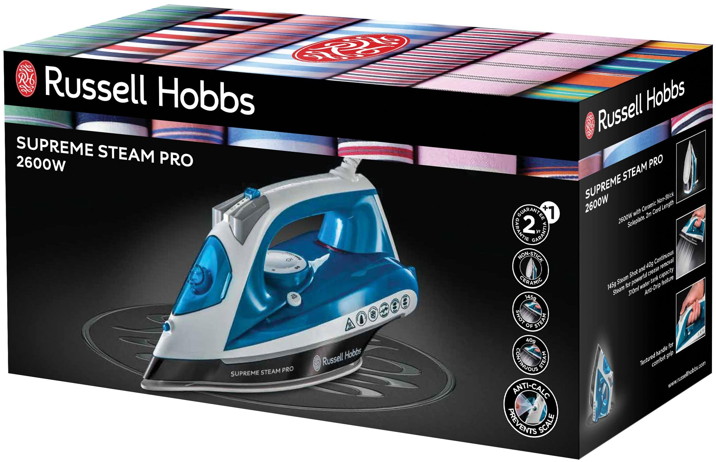 Утюг Russell Hobbs 23971-56 Supreme Steam Pro фото 2