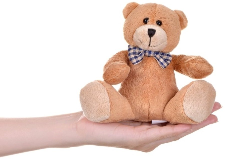  М'яка іграшка Same Toy Ведмедик світло-коричневий 13 сантиметрів (THT676) фото3