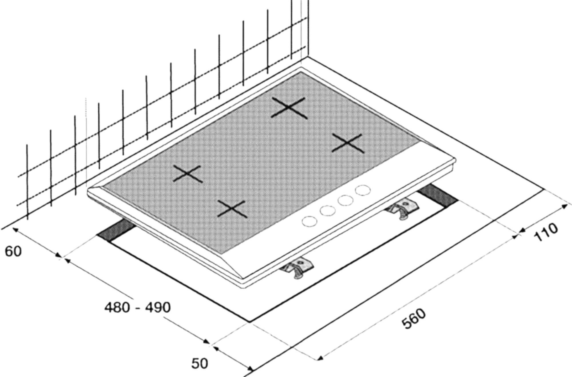 Варильна поверхня комбінована Beko HILM64222Sфото2