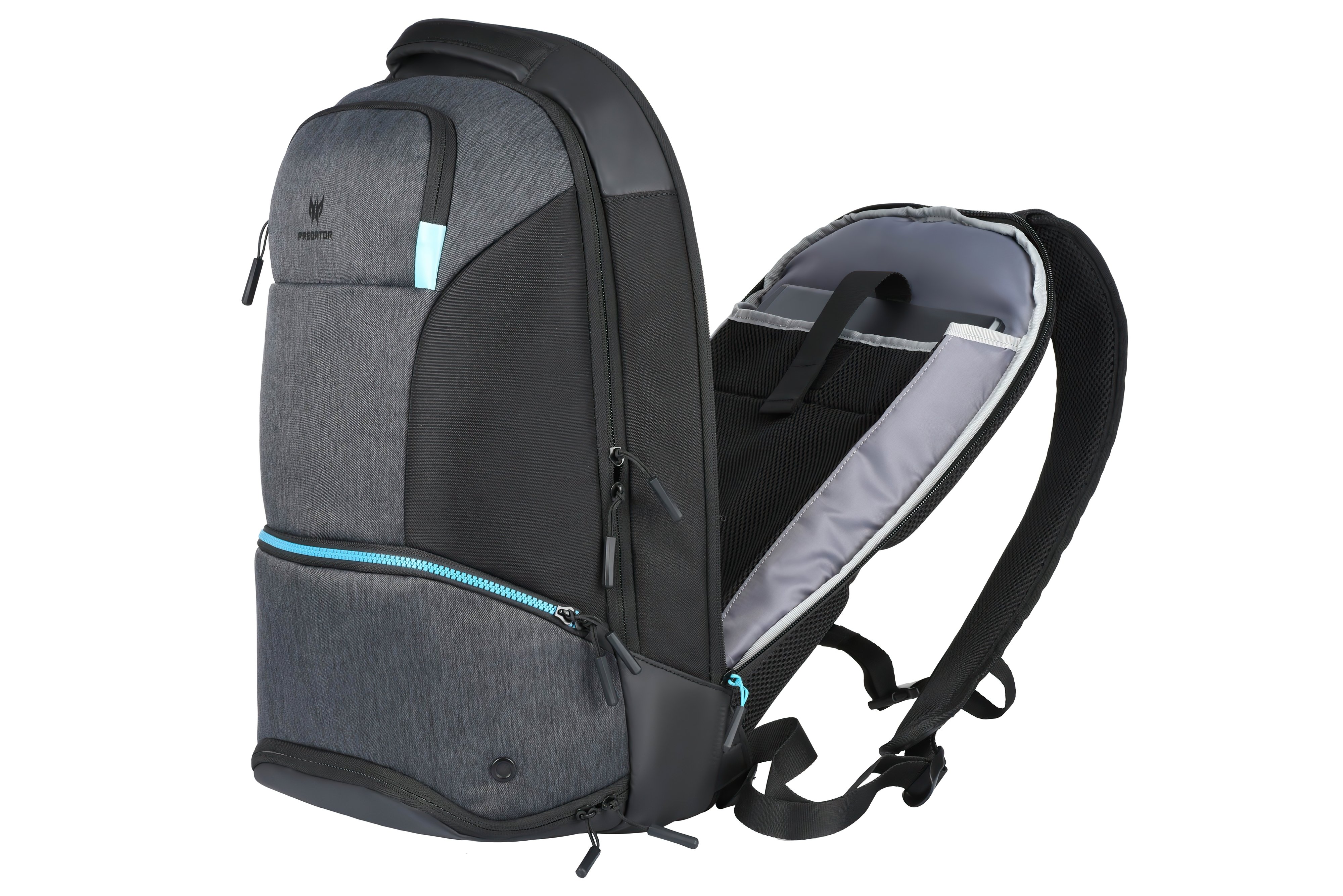 Рюкзак Acer PREDATOR HYBRID 15.6" Black with teal blue фото 6