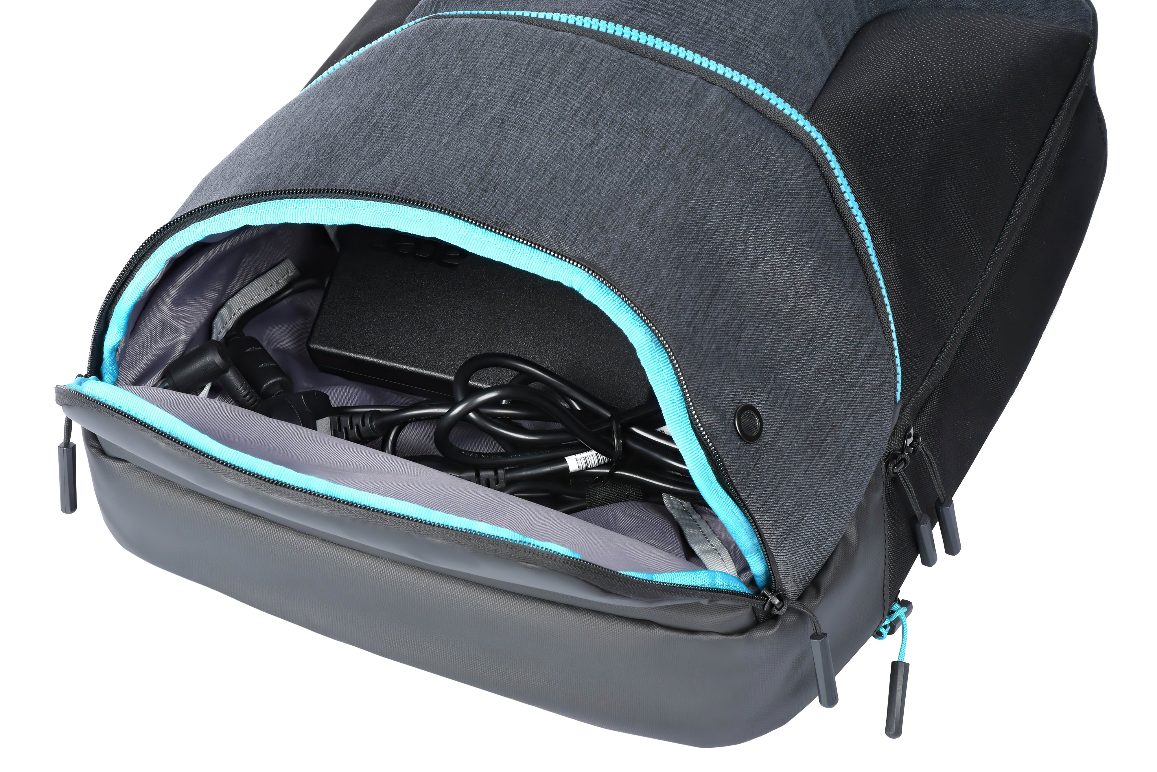 Рюкзак Acer PREDATOR HYBRID 15.6" Black with teal blue фото 12