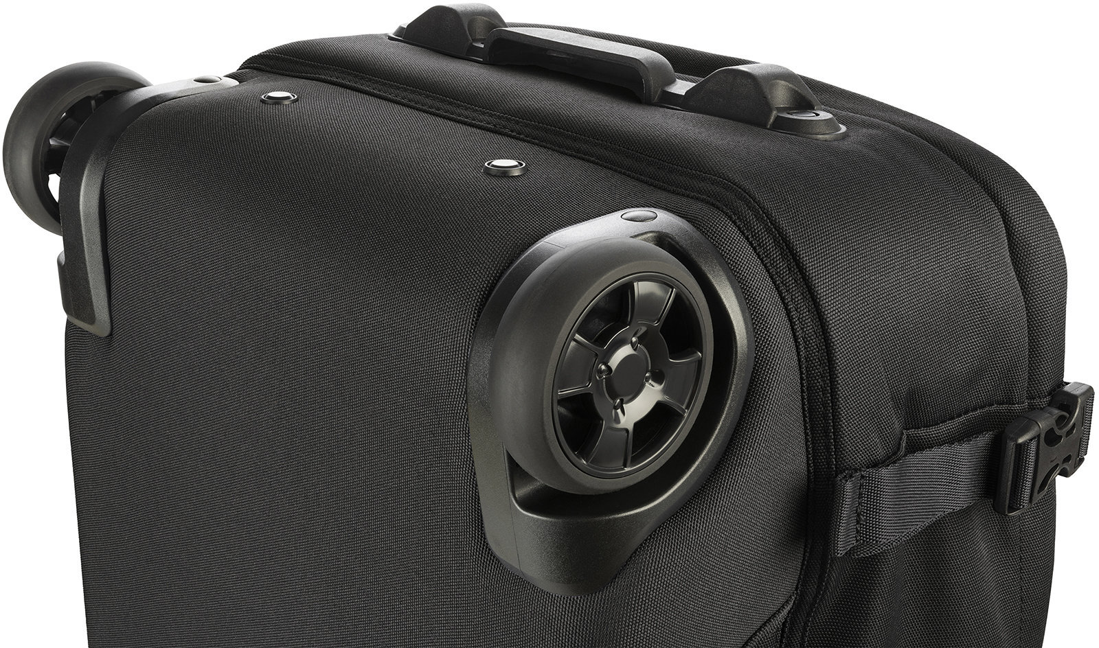 Сумка дорожная на 2-х колёсах, Tucano TUGO S Trolley, черная фото 10