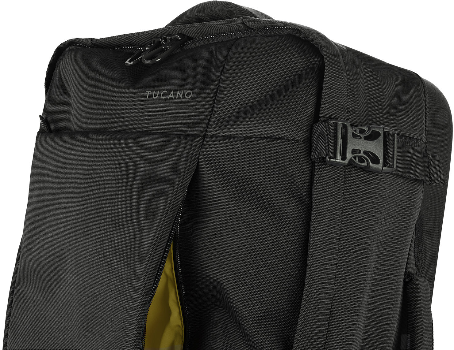 Сумка дорожная на 2-х колёсах, Tucano TUGO S Trolley, черная фото 9