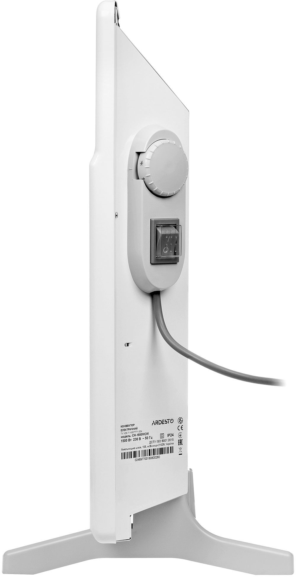 Конвектор электрический ARDESTO CH-1500MCW фото 5