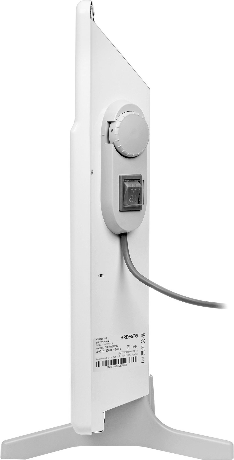 Конвектор електричний ARDESTO CH-2000MCW фото 4
