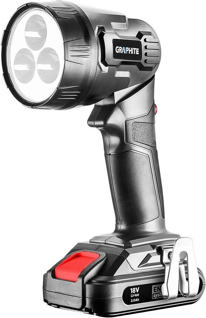 Акумуляторний ліхтар GRAPHITE Energy + 18 В, Li-Ion (58G007) (без АКБ)фото