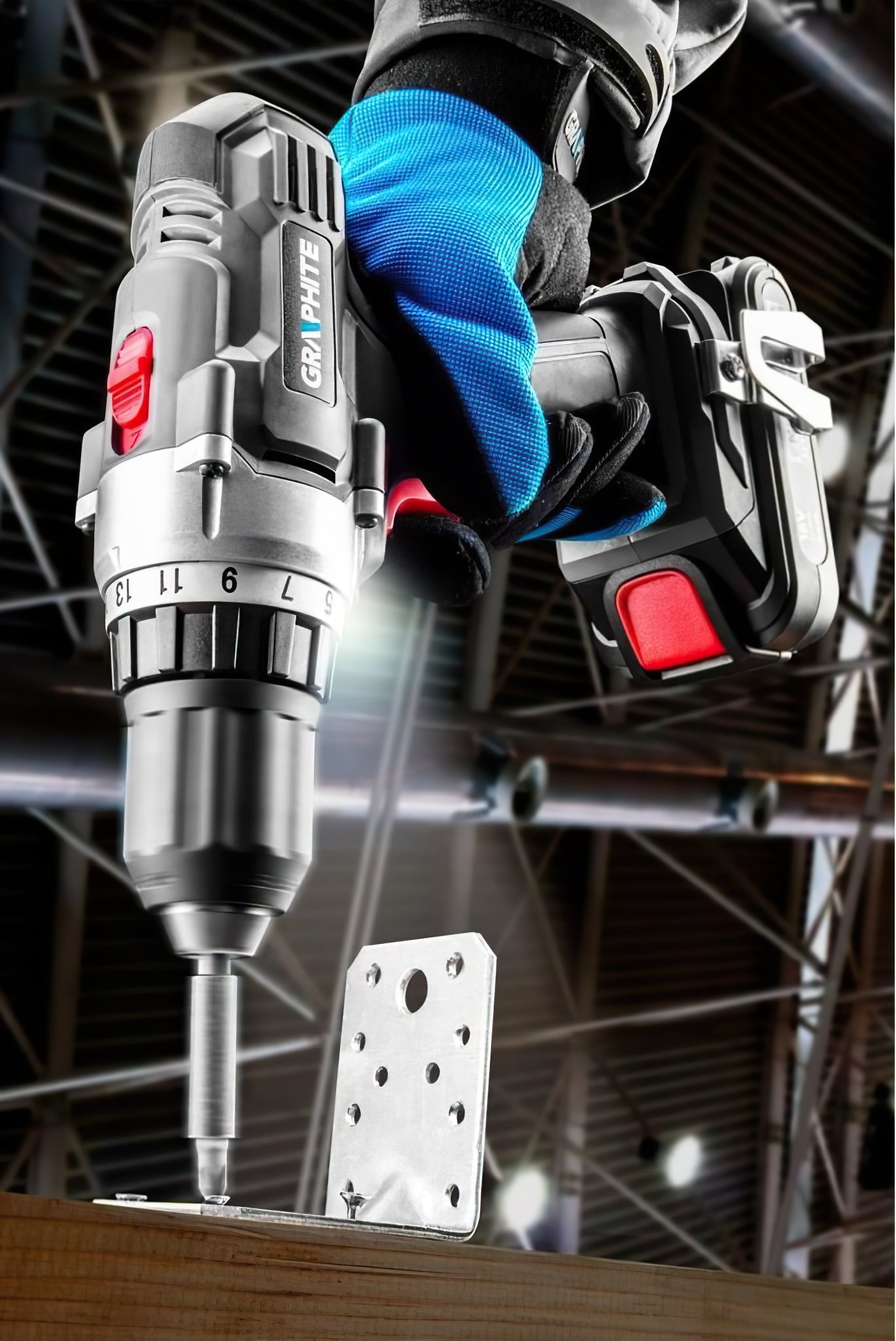 Акумуляторний шуруповерт GRAPHITE 58G000 (без АКБ)фото