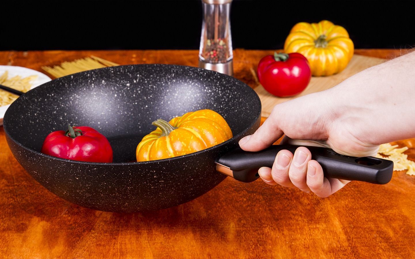 Сковорода Tefal ВОК Everest 28 см (C6361902)фото8