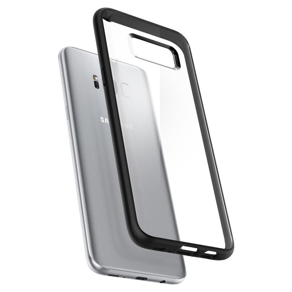Чехол Spigen для Galaxy S8+ (G955) Ultra Hybrid Midnight Black фото 3