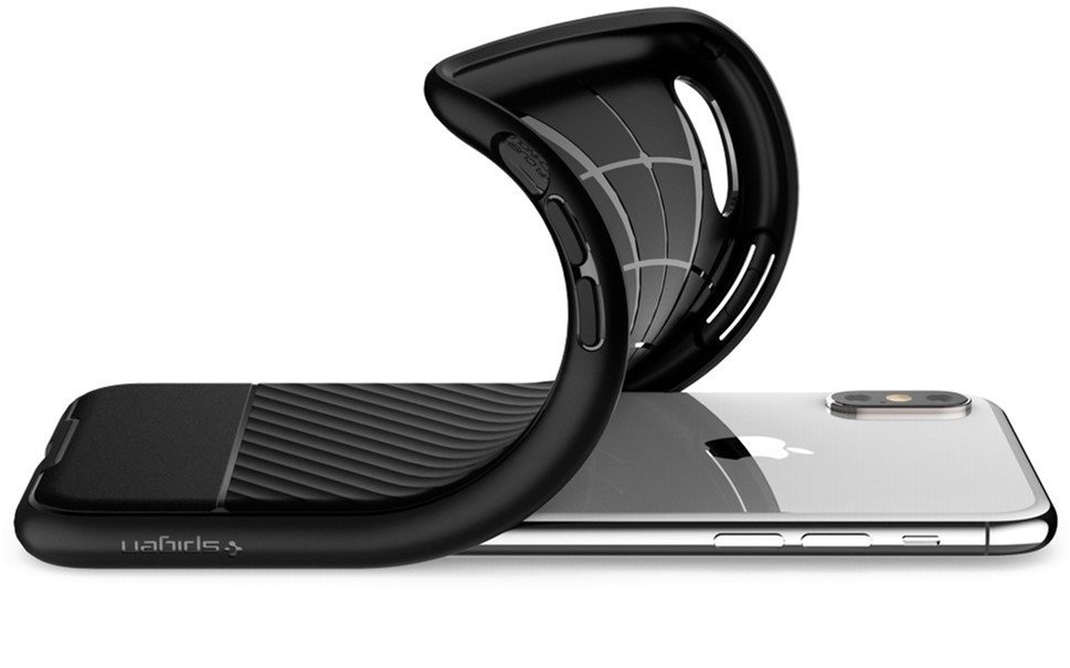 Чехол Spigen для iPhone XS Max Core Armor Black фото 7