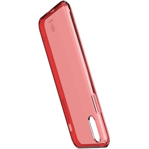Чехол Baseus для iPhone X/Xs Simple Series Anti-Fall Transparent Red фото 5
