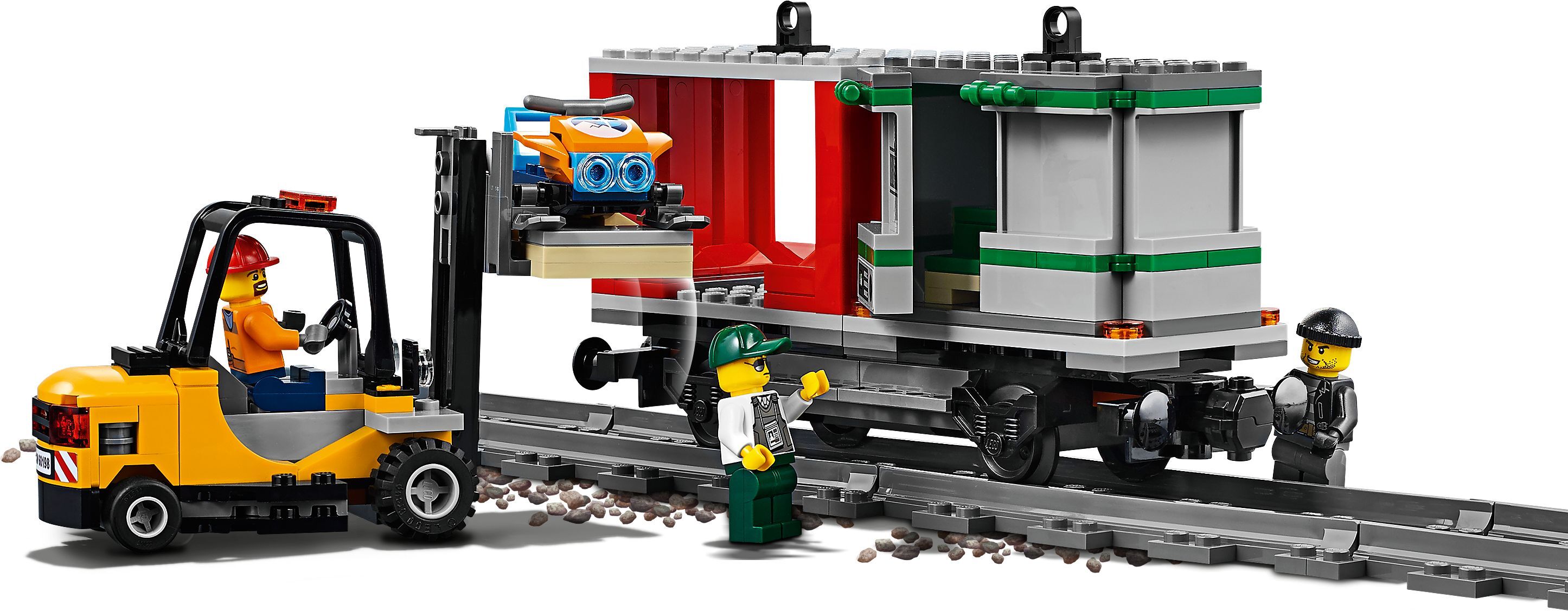 LEGO 60198 City Trains Вантажний потягфото5