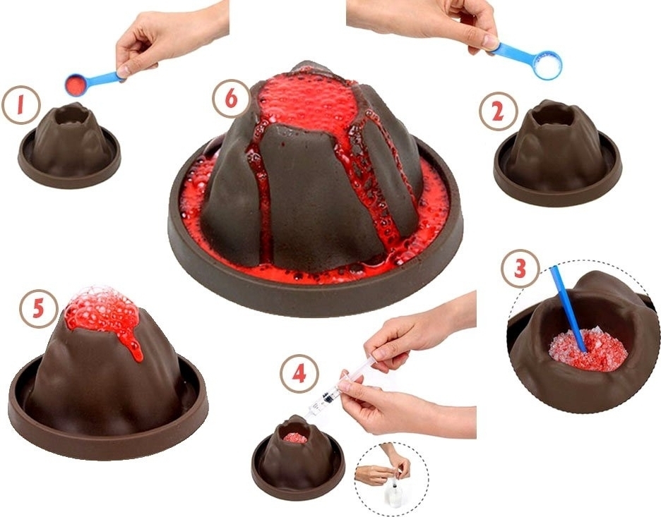 Научный набор Same Toy Извержение вулкана (609Ut) фото 8