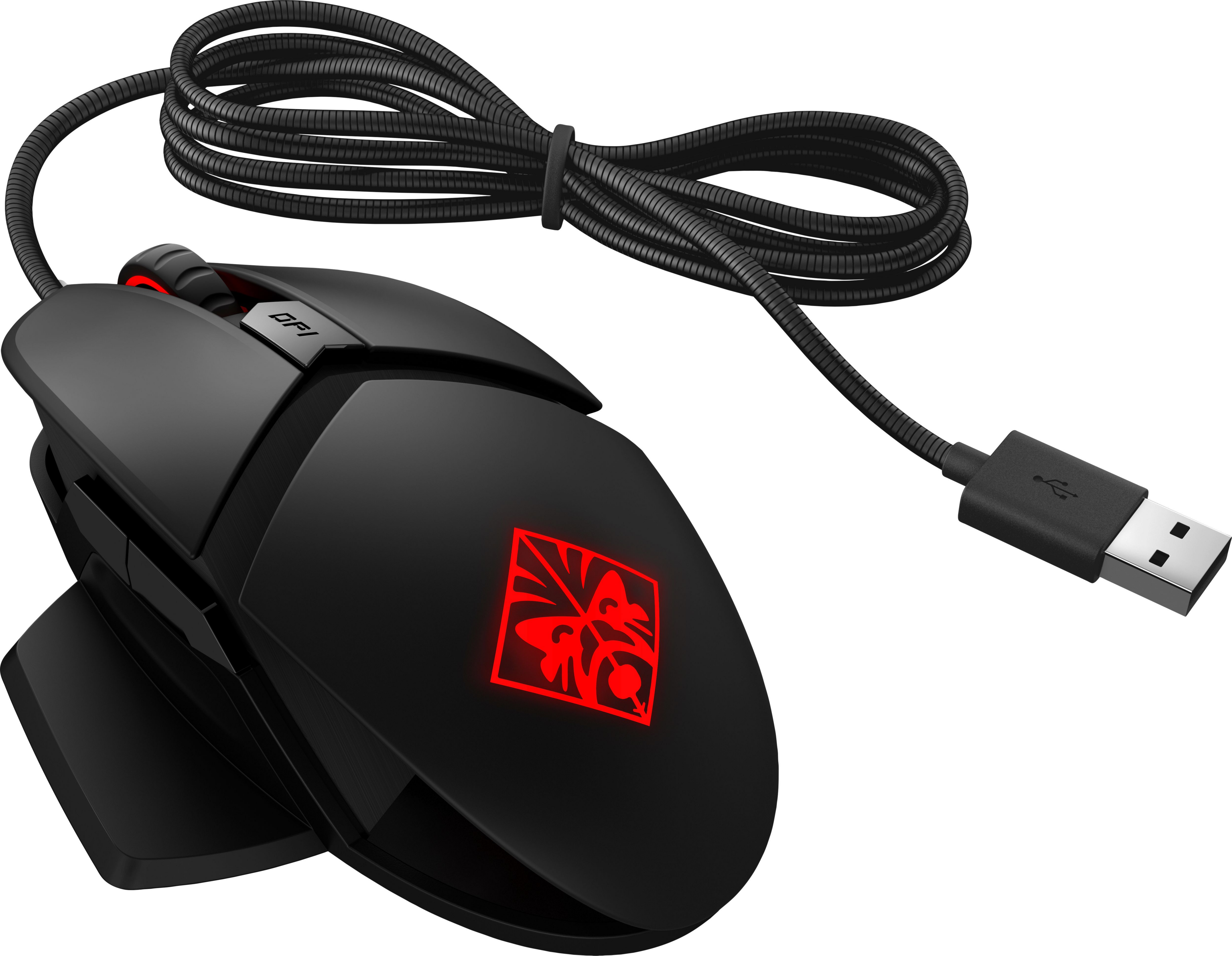 Игровая мышь HP OMEN Gaming Reactor USB Black (2VP02AA) фото 2