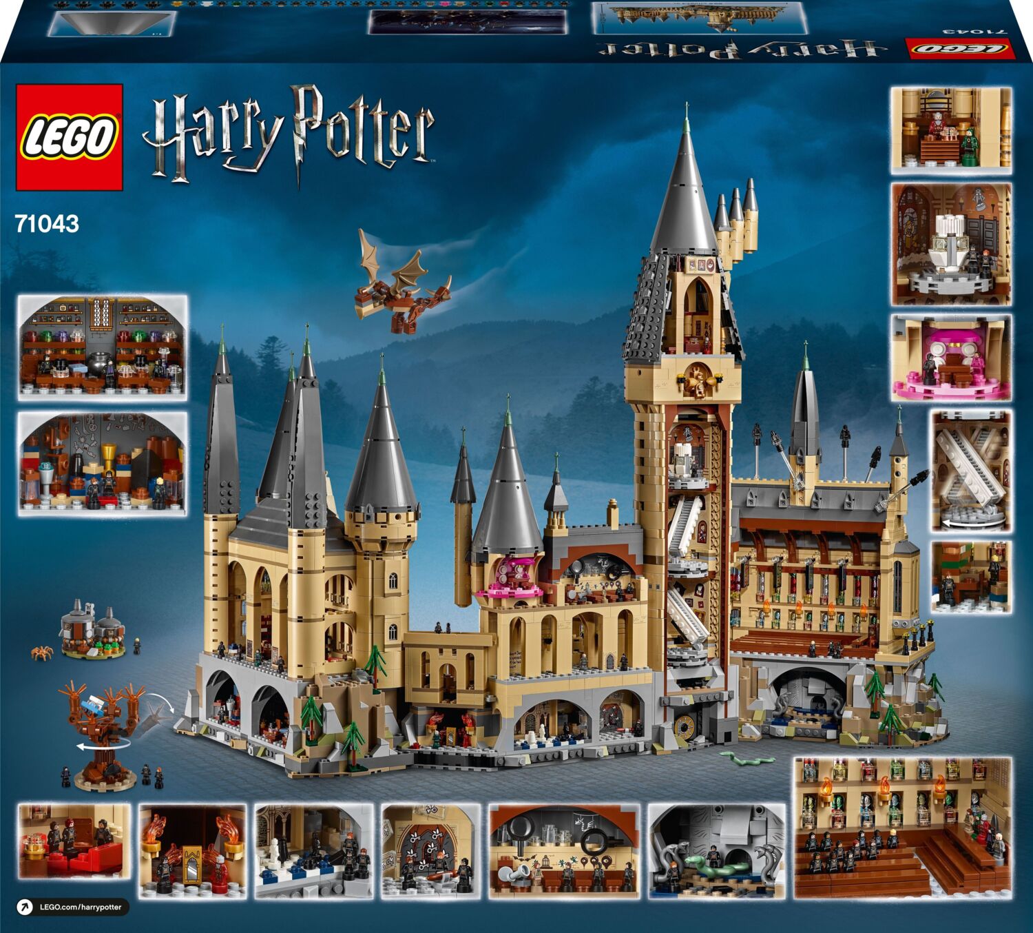 LEGO 71043 Harry Potter Замок Хогвартс фото