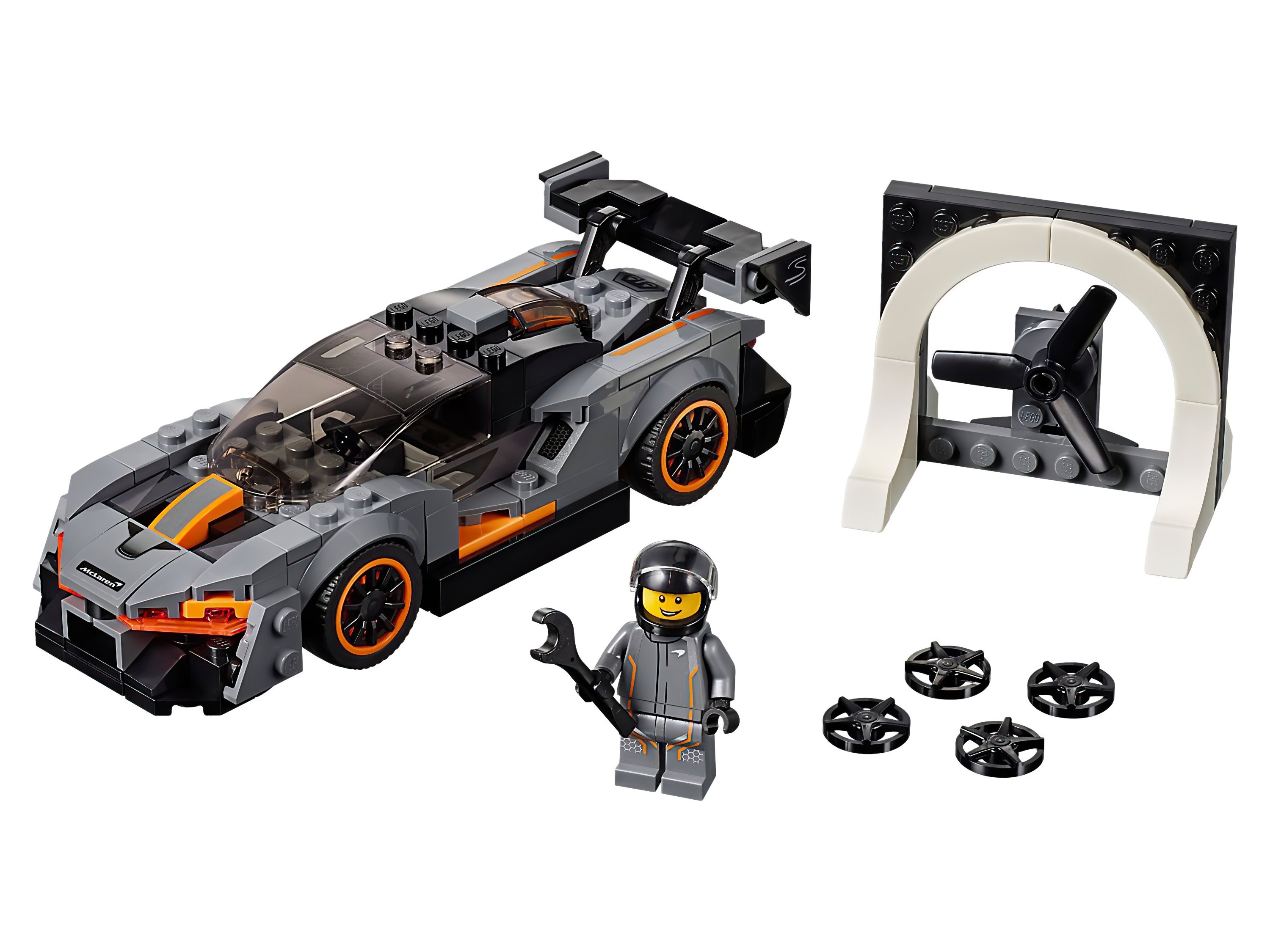 LEGO 75892 Speed Champions Автомобиль McLaren Senna фото 4